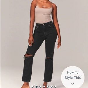 NEVER WORN Abercrombie Curve Love Jeans